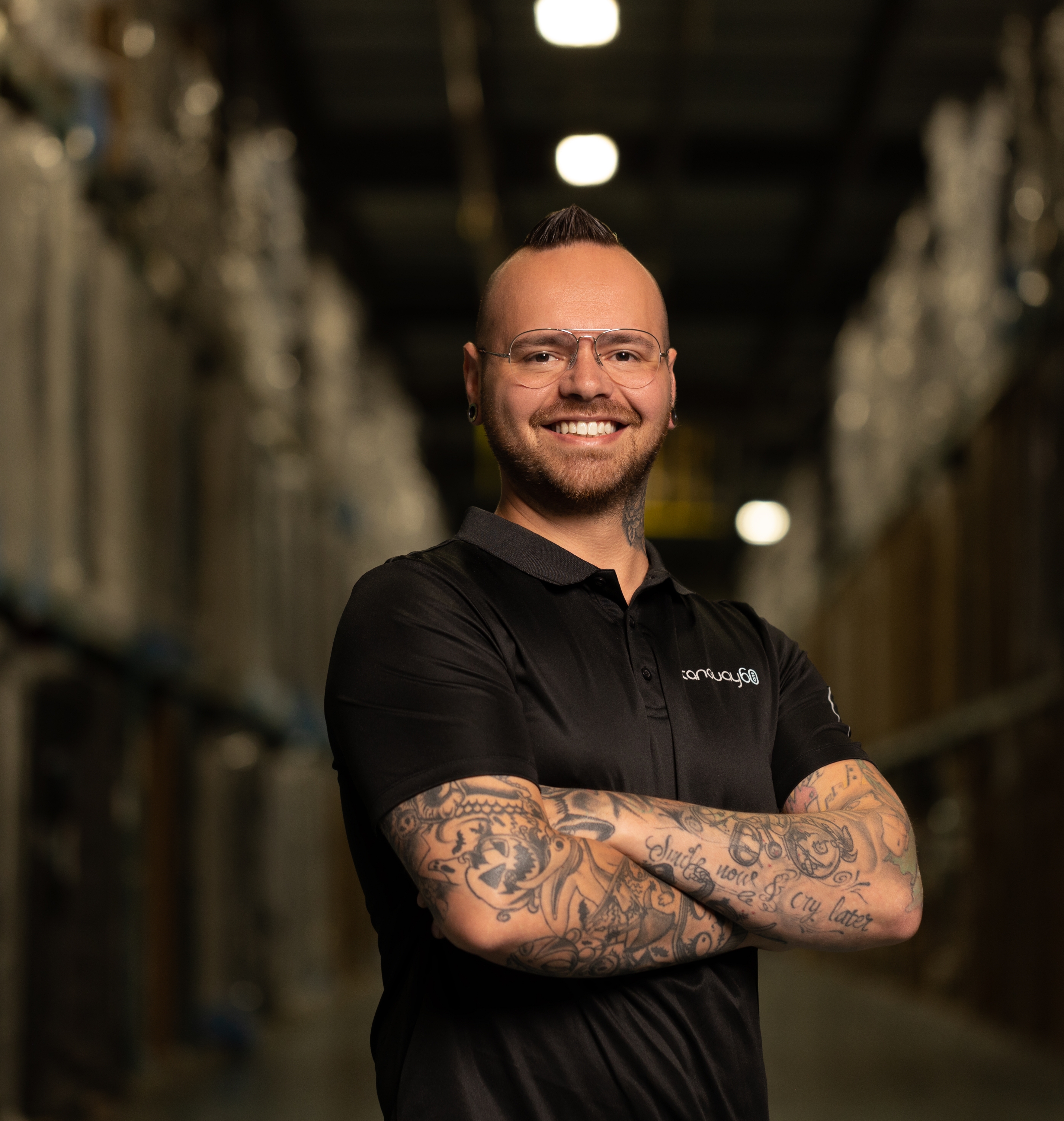 Tobby Giasson, Superviseur à l’entrepôt